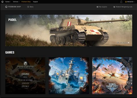 wot premium shop